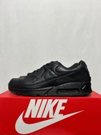 ALS NIEUW! Maat 45,5 - Nike Air Max 90 Leather Triple Black, Verzenden, Zwart, Nike, Nike