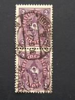 Duitsland Reich Mi 191  #2.  (wm Waffeln), Verzenden, Overige periodes, Gestempeld