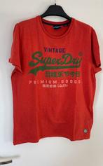 Oranje shirt Superdry, Kleding | Heren, Ophalen of Verzenden, Zo goed als nieuw, Maat 56/58 (XL), Oranje