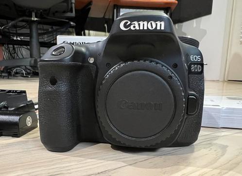 Canon 80D foto- en videocamera. Zo goed als nieuw!, Audio, Tv en Foto, Fotocamera's Digitaal, Zo goed als nieuw, Canon, Ophalen of Verzenden