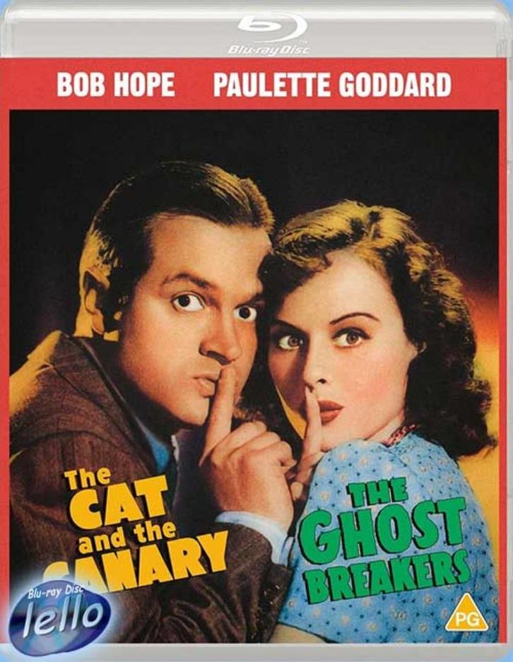 Blu-ray: The Cat and the Canary (1939) & Ghost Breakers (40), Cd's en Dvd's, Blu-ray, Nieuw in verpakking, Humor en Cabaret, Ophalen of Verzenden