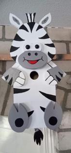 Vogelhuis vorm zebra, Ophalen of Verzenden, Nieuw
