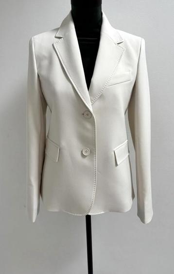 NIEUW! Weekend Max Mara Uva dames blazer ecru 36 beschikbaar voor biedingen