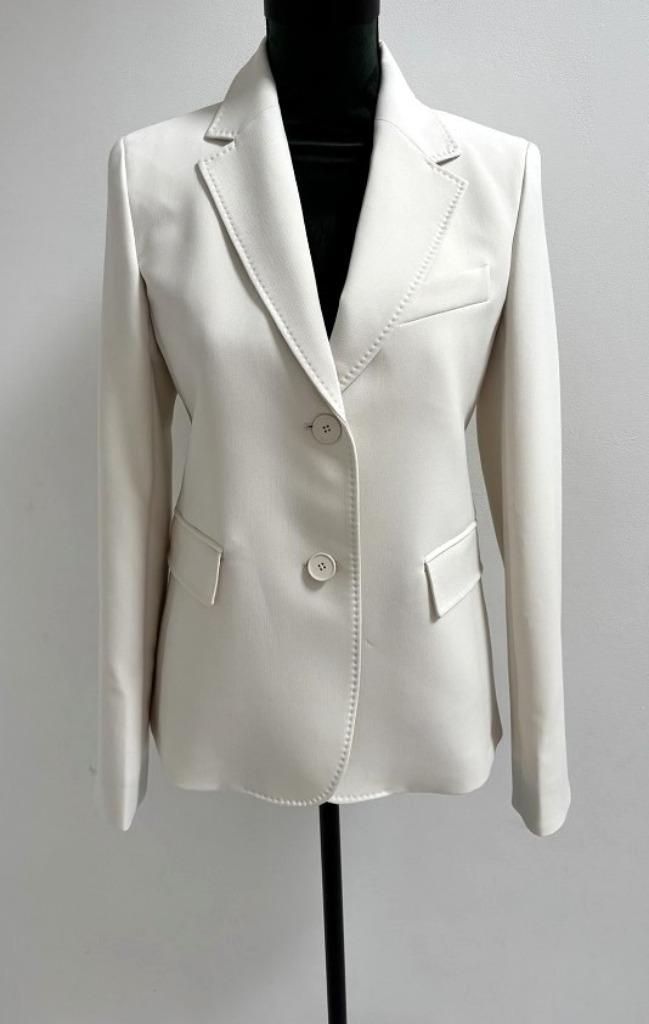 NIEUW! Weekend Max Mara Uva dames blazer ecru 36, Kleding | Dames, Jasjes, Kostuums en Pakken, Nieuw, Jasje, Maat 36 (S), Beige