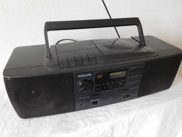 Philips Radio Cassette Recorder R.C.R. AZ8022 Sound Machine. beschikbaar voor biedingen