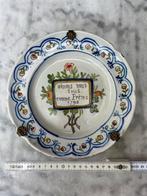 Antiek bord 1793 Frankrijk, Antiek en Kunst, Antiek | Keramiek en Aardewerk, Ophalen of Verzenden