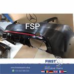 W205 C63 AMG FACELIFT ACHTERBUMPER + DIFFUSER GRIJS ORIGINEE, Auto-onderdelen, Carrosserie en Plaatwerk, Gebruikt, -, Ophalen of Verzenden