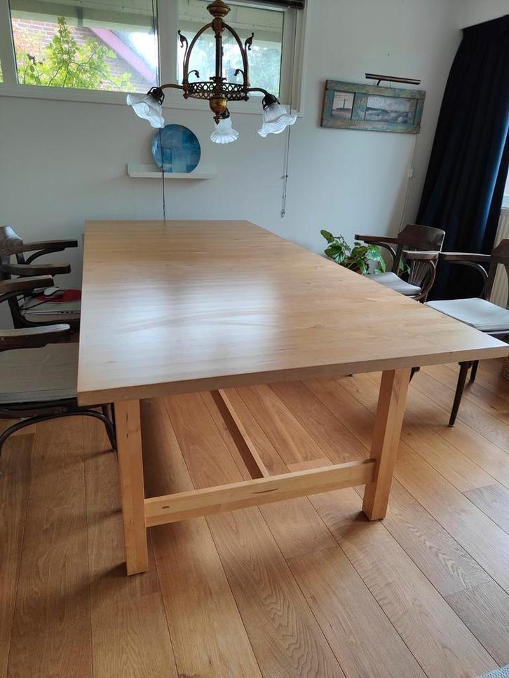 Robuuste uitschuifbare eettafel, Huis en Inrichting, Tafels | Eettafels, Ophalen