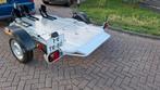 Motor / Quadtrailer opvouwbaar NIEUWSTAAT !!!, Auto diversen, Aanhangers en Bagagewagens, Ophalen, ., Zo goed als nieuw, .