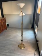 Staande lamp messing, Huis en Inrichting, Lampen | Vloerlampen, Ophalen, Gebruikt, 150 tot 200 cm