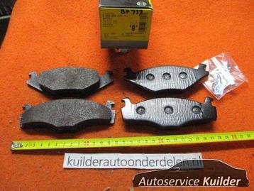 Remblokken voorzijde VW golf I  II III Seat Ibiza II BP737 b beschikbaar voor biedingen