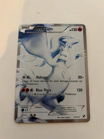 Reshiram (BLW 113) beschikbaar voor biedingen