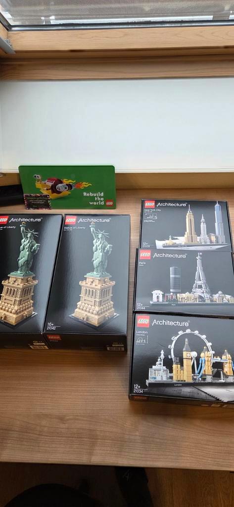 Lego Architecture Bundel - Nieuw in Doos, Kinderen en Baby's, Speelgoed | Duplo en Lego, Nieuw, Lego, Complete set, Ophalen of Verzenden