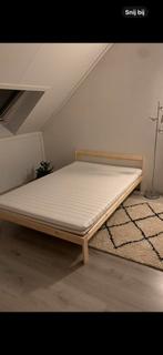 IKEA Neiden Bedframe - Zo Goed Als Nieuw!, Huis en Inrichting, Ophalen, Bruin, 140 cm, Zo goed als nieuw