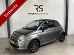 Fiat 500 C 1.2 Lounge | Navi | Clima | PDC | Cabrio | 15" |, 4 cilinders, Met garantie (alle), Leder, Bedrijf