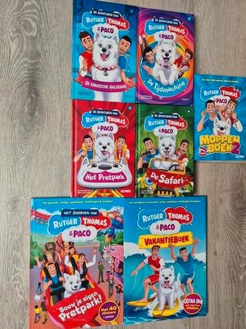 7x Rutger, Thomas & Paco oa serie 1 tm 4 + doeboek beschikbaar voor biedingen
