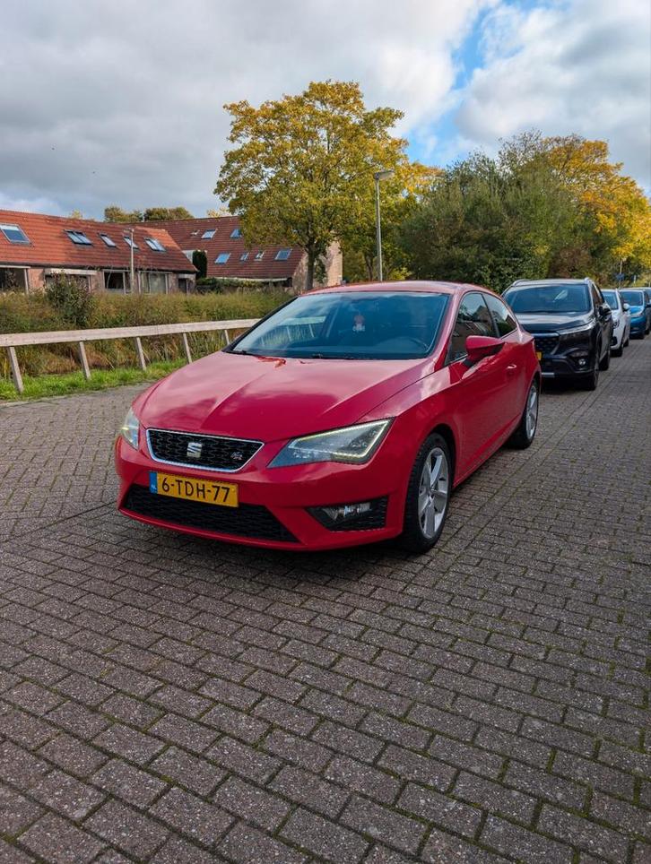 Seat Leon 1.4 TSI FR | LED | Leer | Navi | Alarm | PDC | NAP, Auto's, Seat, Particulier, Leon, ABS, Adaptieve lichten, Adaptive Cruise Control