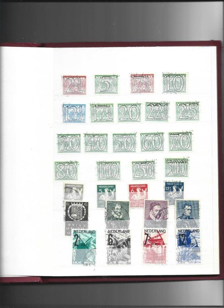 verzameling Nederland Klassiek complete series, Postzegels en Munten, Postzegels | Volle albums en Verzamelingen, Nederland, Verzenden