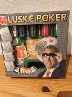 Luske Poker spel - Compleet!, Hobby en Vrije tijd, Gezelschapsspellen | Bordspellen, Vijf spelers of meer, Ophalen, Zo goed als nieuw