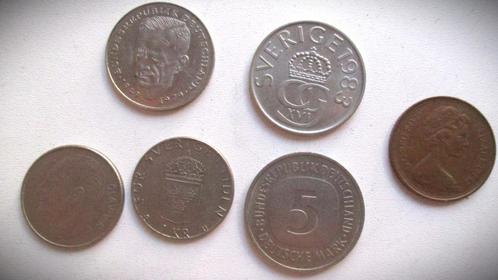 Munten~Zweden~Noorwegen~Duitsland~Krone~1975 ea, Postzegels en Munten, Munten | Europa | Niet-Euromunten, Losse munt, Overige landen