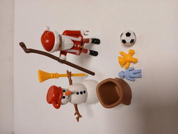 Playmobil 4890 kerstman en sneeuwpop beschikbaar voor biedingen