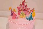 Taart stekers/ toppers Prinsessen thema handgemaakt, Ophalen of Verzenden, Nieuw, Taarten of Cupcakes, Versiering