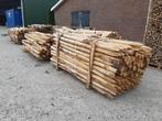 Kastanjehouten palen, heiningpalen, 180cm lang , 8/10cm dik, Tuin en Terras, Palen, Balken en Planken, Ophalen, Nieuw, 180 tot 250 cm