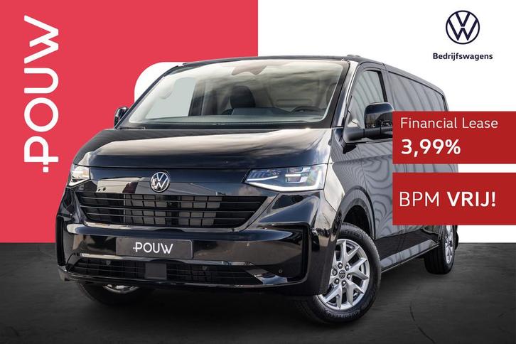 Volkswagen Transporter 2.0 TDI 150pk L2H1 30 Bulli, Auto's, Bestelauto's, Bedrijf, Te koop, 360° camera, ABS, Achteruitrijcamera