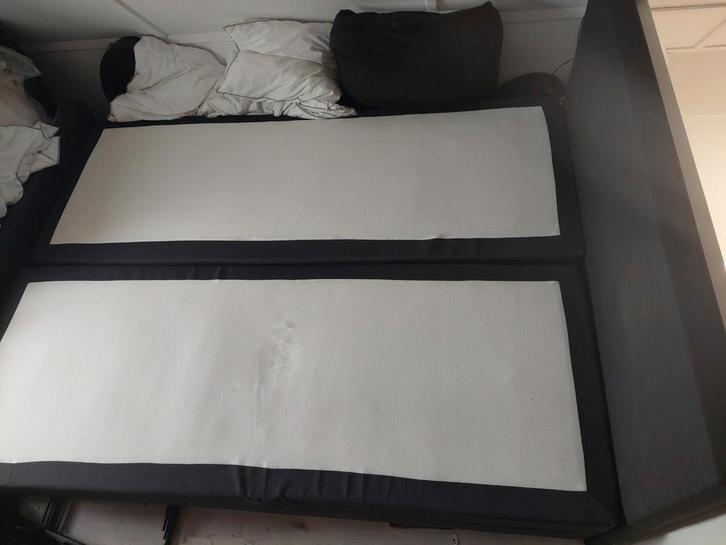 Groot bed 220x160 + matrassen & topper optioneel, Huis en Inrichting, Slaapkamer | Bedden, Ophalen