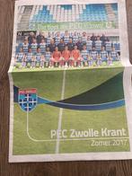 PEC ZWOLLE KRANT ZOMER 2017, Verzamelen, Sportartikelen en Voetbal, Ophalen of Verzenden, Zo goed als nieuw, Overige binnenlandse clubs