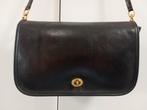 Vintage zwart leren Coach Convertible Clutch tas Made in NYC, Verzenden, Gebruikt, Zwart