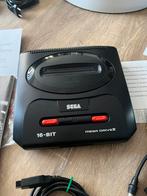 Sega mega drive 2, Spelcomputers en Games, Spelcomputers | Sega, Ophalen of Verzenden, Zo goed als nieuw, Met 1 controller, Mega Drive