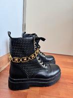 Lui Jo Laarzen Maat 38 - Gouden Details, Kleding | Dames, Schoenen, Ophalen of Verzenden, Nieuw, Zwart, Lage of Enkellaarzen