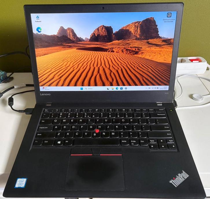 Lenovo Thinkpad t470, Computers en Software, Windows Laptops, Gebruikt, 14 inch, SSD, 2 tot 3 Ghz, 8 GB, Qwerty, Ophalen of Verzenden