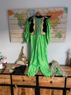 Groen pak met accessoires, Maat 38/40 (M), Carnaval, Ophalen of Verzenden, Zo goed als nieuw