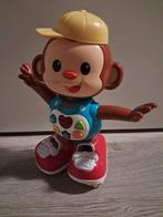 VTech Interactieve Aap - Kan Lopen, Dansen en Praten, Kinderen en Baby's, Speelgoed | Babyspeelgoed, Verzenden, Zo goed als nieuw