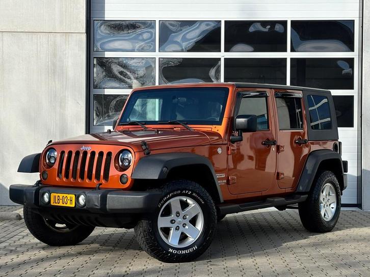 Jeep Wrangler Unlimited 3.8 Sport | Cabrio hardtop, Auto's, Jeep, Bedrijf, Te koop, Wrangler, 4x4, ABS, Airbags, Airconditioning