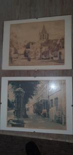 3afbeeldingen over oud voorschoten, Antiek en Kunst, Ophalen