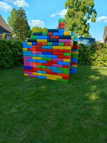 Te huur speelblokken XXL legoblokken  beschikbaar voor biedingen