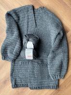 11 bollen Katia Merino Aran wol  - kleur 14 donkergrijs, Hobby en Vrije tijd, Breien en Haken, Ophalen of Verzenden, Zo goed als nieuw