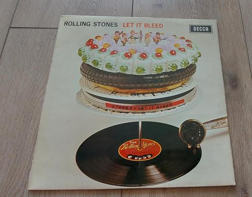 The Rolling Stones. LP Let it bleed. Vroege UK persing. EX!, Cd's en Dvd's, Vinyl | Rock, Zo goed als nieuw, Poprock, Ophalen of Verzenden