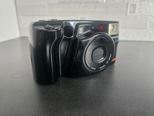 Olympus AZ-230 Superzoom 35mm filmcamera – vintage autofo, Audio, Tv en Foto, Fotocamera's Analoog, Zo goed als nieuw, Compact