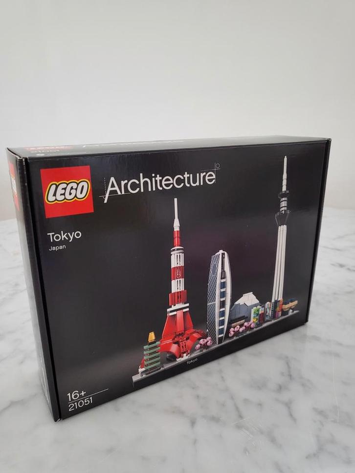 LEGO Architecture 21051 Tokyo, Kinderen en Baby's, Speelgoed | Duplo en Lego, Zo goed als nieuw, Lego, Complete set, Ophalen of Verzenden