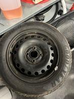Stalen velgen met winterbanden 4x100 - 175/65 R14, Ophalen, Gebruikt