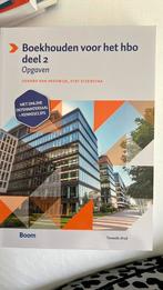 Boekhouden hbo, Stef Stienstra; Gerard van Heeswijk, Ophalen of Verzenden, Management, Zo goed als nieuw