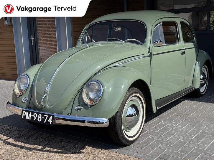 Volkswagen Kever Ovaal, Auto's, Volkswagen, Bedrijf, Te koop, Beetle (Kever), Benzine, Sedan, Handgeschakeld, Geïmporteerd, Groen