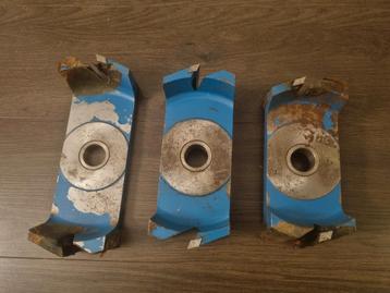 3x Frezite freeskop asgat 40mm -met reduceerbussen naar 30mm beschikbaar voor biedingen