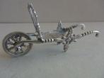 Miniatuur zilver Ej68 kruiwagen zilveren miniaturen, Verzenden, Zilver
