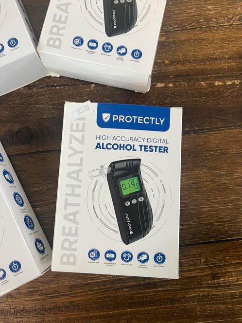 Alcohol tester / breath tester protectly nieuw, Doe-het-zelf en Verbouw, Meetapparatuur, Nieuw, Ophalen of Verzenden