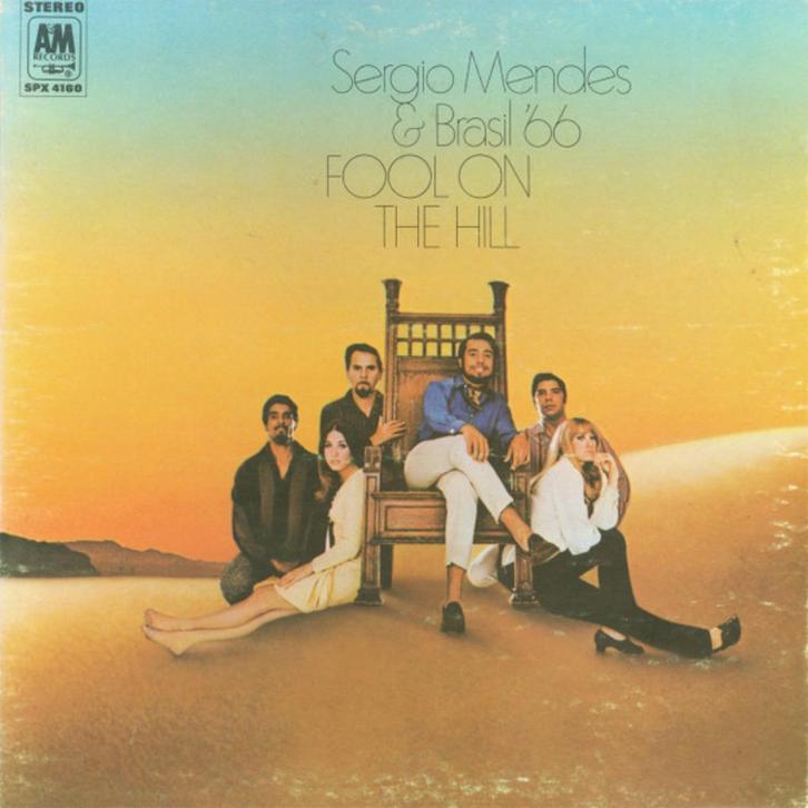 lp Sergio Mendes & Brasil '66 Fool On The Hill MCCARTNEY, Cd's en Dvd's, Vinyl | Jazz en Blues, Zo goed als nieuw, Jazz, 1960 tot 1980